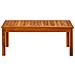 Tavolino Da Giardino 90x50x36 Cm In Legno Massello Di Acacia - Foto miniatura 2