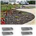Set Di 20 Bordure Per Aiuole Ultra Forte In Alluminio 24cm X 120cm | Aiuole Giardino | Cordoli Per Aiuole - Foto miniatura 1