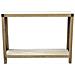 Consolle In Legno 114 X 80 Di Design Moderno Industrial Cm 115,50 X 37 X 82 H - Foto miniatura 3