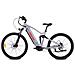 Stamina M500 - Grigio Metallico - 250w / 11ah - Bicicletta Elettrica A Doppia Sospensione A Motore Centrale - Ebike Fuoristrada A Sospensione Totale - Foto miniatura 2