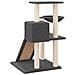 Albero Per Gatti Con Tiragraffi In Sisal Grigio Scuro 82 Cm - Foto miniatura 4