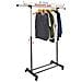 Stand Appendiabiti Allungabile Singolo Asta Estensibile Con Ruote 89x41x93/145 - Foto miniatura 8