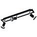 Spot Moderno Sarria In Acciaio Nero 3 Luci Gu10 4,5w Ip20 - Foto miniatura 1