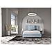 Letto Antea 130x200 Rete E Contenitore Azzurro - Foto miniatura 1