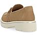 Beige Casual Closed Loafers Mocassino Pelle Scamosciata /nabuk Scarpe Donna Beige Eu 40, D1h01-60 - Foto miniatura 3