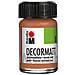 Colore Acrilico ""decormatt"" Per Metallo /pietra /legno /carta 15ml - Colore Rame Metallizzato 787 - Foto miniatura 1