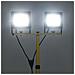 Faretto A Led Con Treppiede 2x100 W Bianco Freddo - Foto miniatura 2