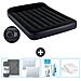 Set Materassino Gonfiabile - 191x137x25 Cm - Blu Scuro - Include Accessori Coordinati - Foto miniatura 1