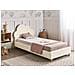 Letto Per Bambini Nuvola Velluto Bellevue 90 X 200 Cm Beige Chiaro - Foto miniatura 1