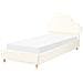 Letto Per Bambini Nuvola Velluto Bellevue 90 X 200 Cm Beige Chiaro - Foto miniatura 2