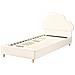 Letto Per Bambini Nuvola Velluto Bellevue 90 X 200 Cm Beige Chiaro - Foto miniatura 3