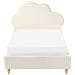 Letto Per Bambini Nuvola Velluto Bellevue 90 X 200 Cm Beige Chiaro - Foto miniatura 4