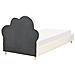 Letto Per Bambini Nuvola Velluto Bellevue 90 X 200 Cm Beige Chiaro - Foto miniatura 5