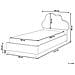 Letto Per Bambini Nuvola Velluto Bellevue 90 X 200 Cm Beige Chiaro - Foto miniatura 8