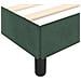 Giroletto senza Materasso Verde Scuro 120x190 cm Velluto - Foto miniatura 9