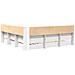 Letto a scaffale bianco 180x200 cm in legno ingegnerizzato - Foto miniatura 8