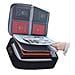 Borsa Organizer Documenti Nera A 3 Strati Con Serratura - Archiviazione Sicura - Foto miniatura 3