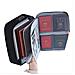 Borsa Organizer Documenti Nera A 3 Strati Con Serratura - Archiviazione Sicura - Foto miniatura 4
