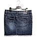 Gonna Mini Elegante Comoda Corta In Jeans Denim Blu Navy Taglia 38 - Foto miniatura 6