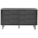 Cassettiera 6 Cassetti Bradley Nero - Foto miniatura 4