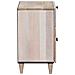 Comodino Beige 50 x 33 x 60 cm legno massello di mango - Foto miniatura 4