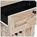 Comodino Beige 50 x 33 x 60 cm legno massello di mango - Foto miniatura 7