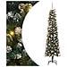 Albero di Natale artificiale con 300 LED Verde 210 cm - Foto miniatura 1
