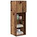 Mobiletti TV a parete 2 pcs Legno vecchio 30,5 x 30 x 90 cm - Foto miniatura 3