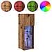 Mobiletti TV a parete 2 pcs Legno vecchio 30,5 x 30 x 90 cm - Foto miniatura 4