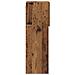 Mobiletti TV a parete 2 pcs Legno vecchio 30,5 x 30 x 90 cm - Foto miniatura 9