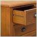 Cassettiera In Legno Marrone 80x40x80,5h Cm - Foto miniatura 6