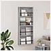 Scaffale per riviste 2 pcs Grigio Sonoma 60 x 12 x 70 cm - Foto miniatura 2