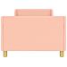 Struttura letto bambini con testata Rosa 80 x 200 cm Bouclé - Foto miniatura 4