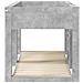 Letto a Castello per Bambini Grigio cemento 90 x 200 cm - Foto miniatura 6