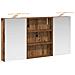Set di Armadi da Bagno con lo scaffale 3 pcs 100 x 10,5 x 50 cm - Foto miniatura 1
