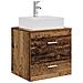 Mobile Lavabo da Parete Legno antico 49,5 x 41 x 62,5 cm - Foto miniatura 1