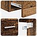 Mobile Lavabo da Parete Legno antico 49,5 x 41 x 62,5 cm - Foto miniatura 5