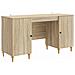 Scrivania Sonoma 142,5 x 50 x 75 cm Legno ingegnerizzato - Foto miniatura 1