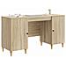Scrivania Sonoma 142,5 x 50 x 75 cm Legno ingegnerizzato - Foto miniatura 2