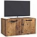 Mobile Porta TV da Muro Legno antico 59,5 x 31 x 30 cm - Foto miniatura 2
