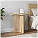 Tavolo laterale Rovere Sonoma Ø 39 x 38 cm Legno ingegnerizzato - Foto miniatura 2