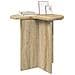 Tavolo laterale Rovere Sonoma Ø 39 x 38 cm Legno ingegnerizzato - Foto miniatura 3