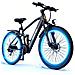 Bicicletta Elettrica 26 Pollici GT900 Batteria 36V13Ah Shimano 21 Velocità 250W 25KM /H Autononomia 30-60km E-Bike Nero - Foto miniatura 1
