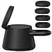 WIZ052kqBK Caricatore Wireless per Smartphone, Auricolari, Smartwatch, 1 Porta USB Nero - Foto miniatura 4