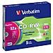 CD-RW DataLifePlus 8-10x 700MB Hi-Speed 5pz Slim Colours - Foto miniatura 1