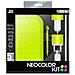 Kit 4 Accessori Neocolor Green per 3DS XL - Foto miniatura 4