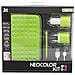 Kit 4 Accessori Neocolor Green per 3DS XL - Foto miniatura 2