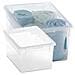 Contenitore Home Storage Light box m / 2 contenitore armadio L19,5 x P28 x H13,2 - Foto miniatura 1