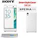SBC26 Smart Style Cover per Xperia XA bianco - Foto miniatura 7