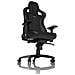 Sedia Gaming EPIC Real Leather colore Nero - Foto miniatura 1